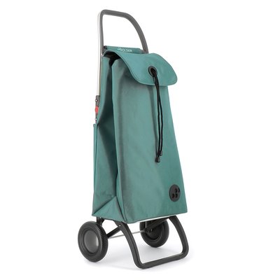 IMAX MF - Chariot de course pliable 2 roues, pratique et stable, idéal pour vos achats du quotidien - Vert clair ROLSER