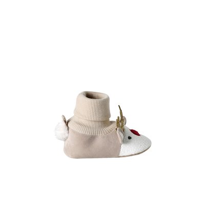 Chaussons de Noël Rennes VERTBAUDET