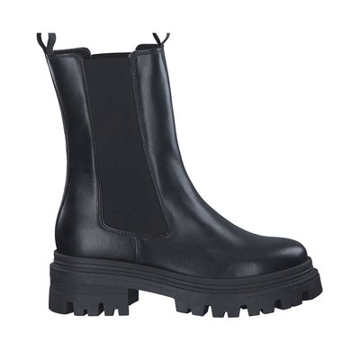 Boots chelsea montantes en cuir TAMARIS