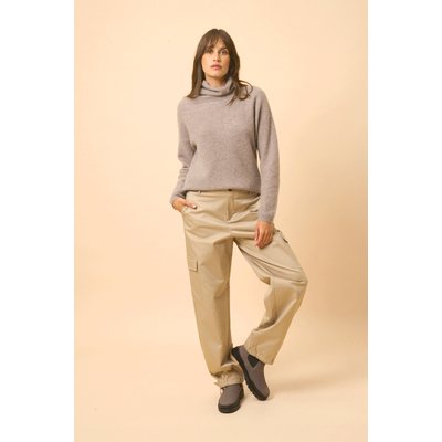 Pull Col Roulé Caribou Chiné Blantyre JUST CASHMERE