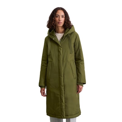 Parka avec capuche regular en sergé de polyester recyclé MARC O'POLO