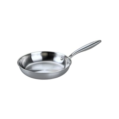 Poêle 24 cm en inox 18/10 Triply VITA3 FACKELMANN