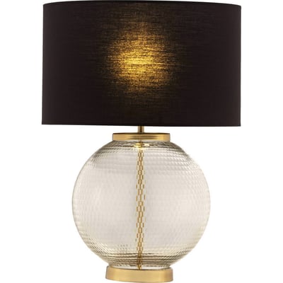 Lampe de table en verre et métal RECOLLECTION