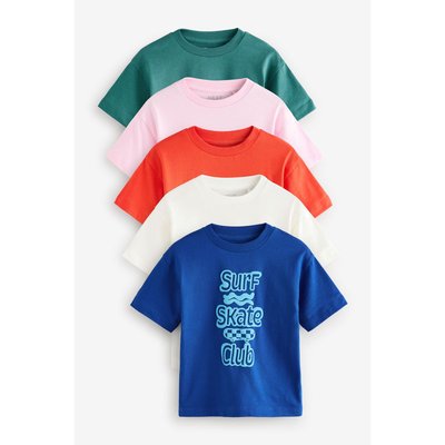 T-shirt manches courtes, lot de 5 NEXT