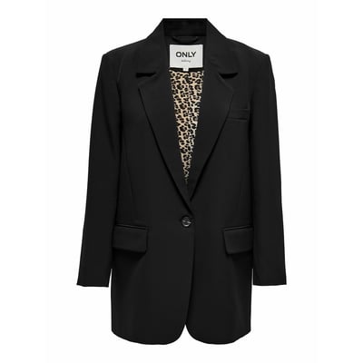 Blazer manches longues doublure imprimé léopard ONLY