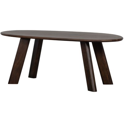 Table à manger ovale en manguier 5 couverts ROUNDLY BEPUREHOME