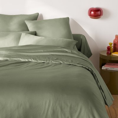 Housse de couette en satin de coton, Opale LA REDOUTE INTERIEURS