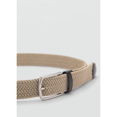 Ceinture tressée élastique MANGO MAN
