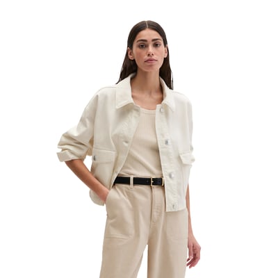 Veste relaxed en coton garment dyed MARC O'POLO