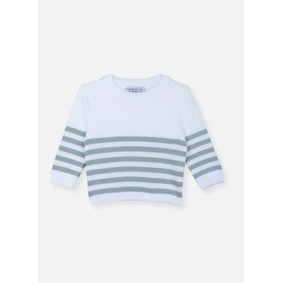 Pull " Le France " en coton LA MANUFACTURE DE LAYETTE