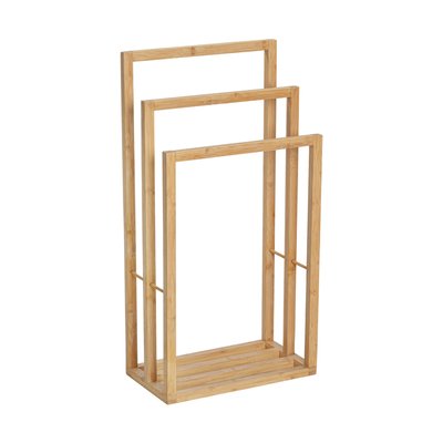 Porte-serviettes sur pied 3 barres BAMBUSA WENKO