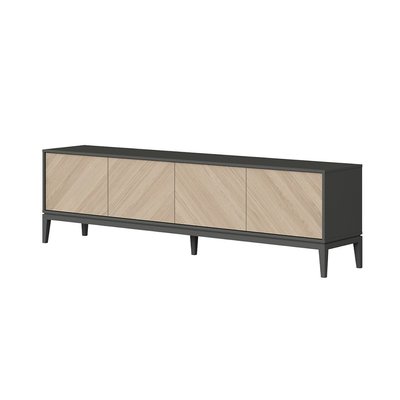 Тумба с 4 дверями напольная из массива бука SO'HOME