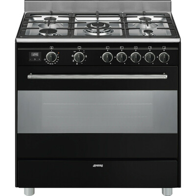 Piano de cuisson gaz 5 feux 90 cm BG91 SMEG