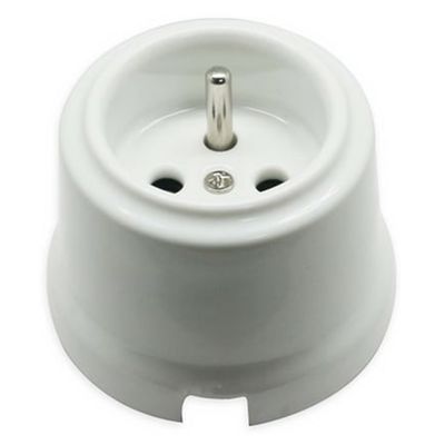 Prise En Saillie En Porcelaine - Blanc GIRARD SUDRON