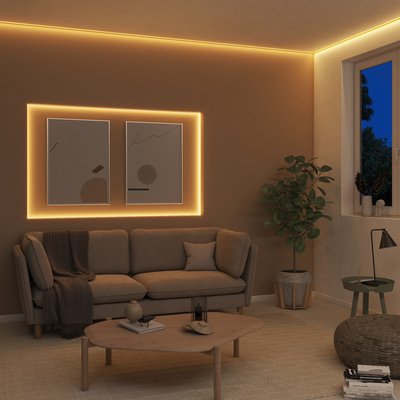 Ruban LED blanc chaud en PVC, CUTFLEXI INSPIRE