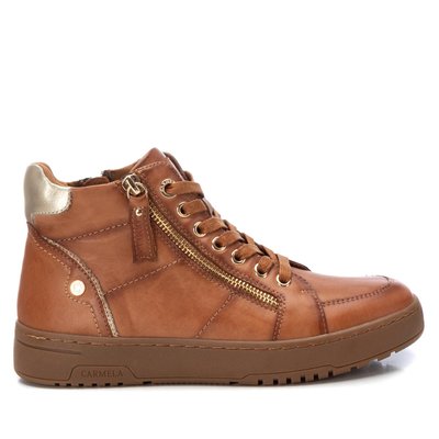 Bottines plate en cuir CARMELA