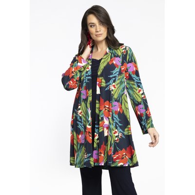 Gilet imprimé / imprimée floral YOEK