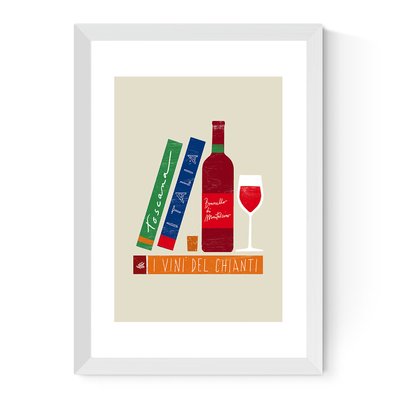I vini d'Italia by Anek Print EAST END PRINTS