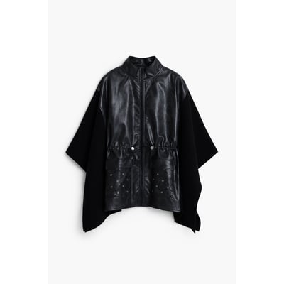 Poncho combiné effet cuir DESIGUAL