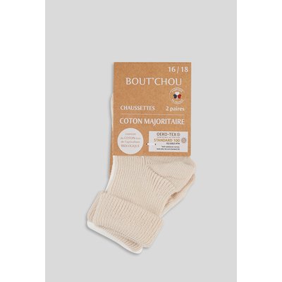 Lot de 2 paires de chaussettes BOUT'CHOU