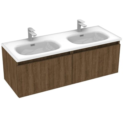Meuble double vasque suspendu 120 cm SELIA PIER IMPORT