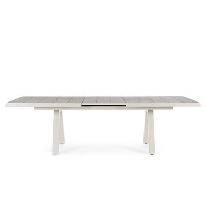 Table de jardin extensible en céramique gris cendré L205/265 - CENITZ HELLIN, DEPUIS 1862