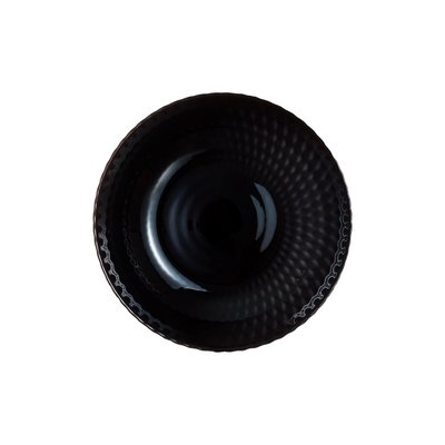 Assiette creuse noire 20 cm LUMINARC