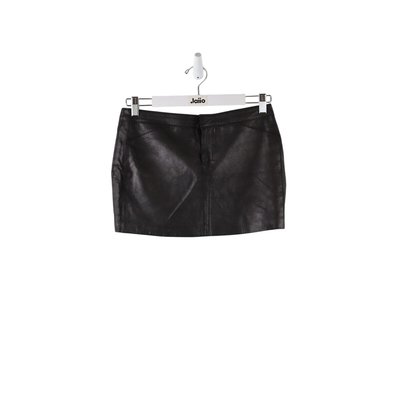 Mini jupe en cuir - Très Bon État ANTIK BATIK