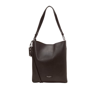 Sac Hobo modèle Brinja, taille moyenne en cuir de vachette grainé MARC O'POLO