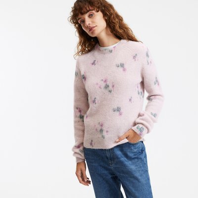 Pull col rond en grosse maille LA REDOUTE COLLECTIONS