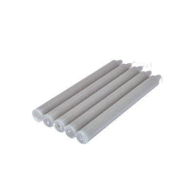 Lot de 5 bougies chandelier Tendance uni DOUCEUR D'INTÉRIEUR