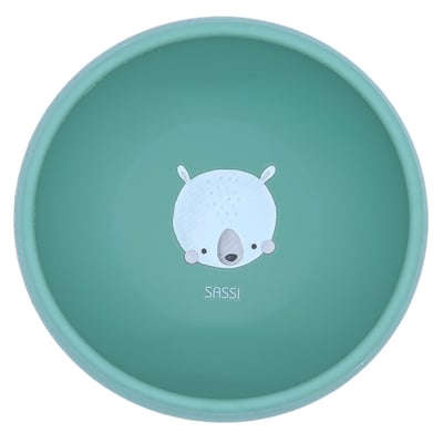 Bol en silicone avec ventouse ANIMAUX SASSI