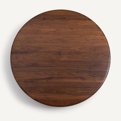 Tablero de mesa de nogal macizo ø130 cm, Hisia AM.PM