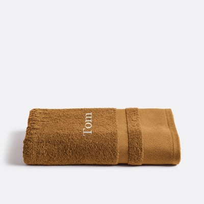 Drap de bain personnalisé coton égyptien Kheops LA REDOUTE INTERIEURS
