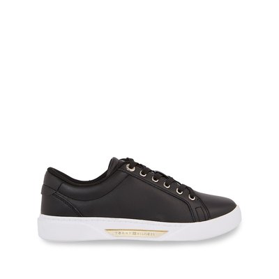 Baskets  court en cuir TOMMY HILFIGER