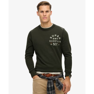 Sweat ras-du-cou à motif Surplus SUPERDRY