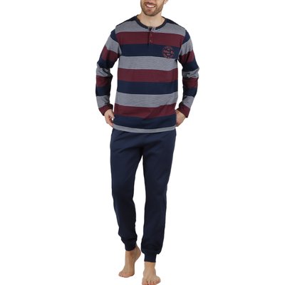 Pyjama pantalon et haut ROSÉ Stamp Antonio Miro ADMAS