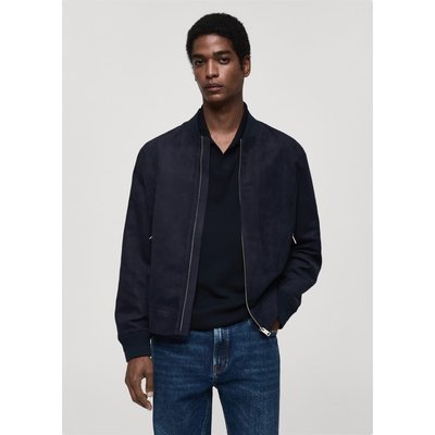 Veste daim homme bleu La Redoute