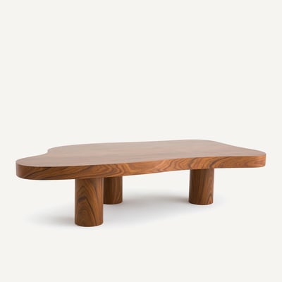 Table basse en plaqué palissandre, Kopatine AM.PM