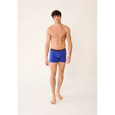 Effen boxershort met geborduurd motief LE SLIP FRANCAIS
