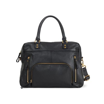 Sac à main zippé multipoche en cuir MACY NAT & NIN