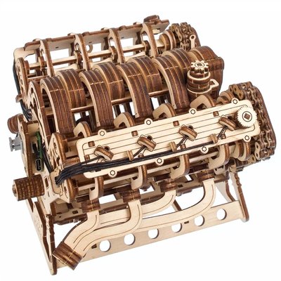 Puzzle 3D Moteur V8 UGEARS