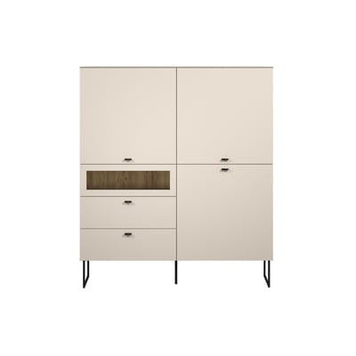 Buffet haut 3 portes, 2 tiroirs - VELA CALICOSY
