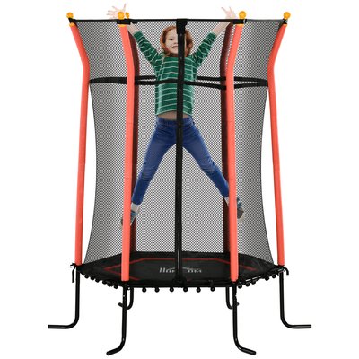 Trampoline enfant dia. 1,63 x 1,9H m charge max. 50 Kg tout équipé HOMCOM