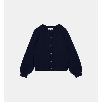 Gilet Clusaz Tricot Point Mousse CADET ROUSSELLE