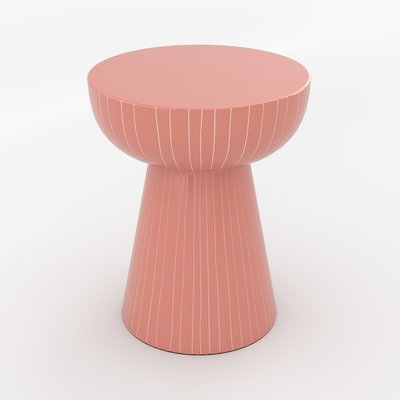 Table d'appoint ronde en métal D34.5 cm - SIDONIE RENDEZ-VOUS DÉCO