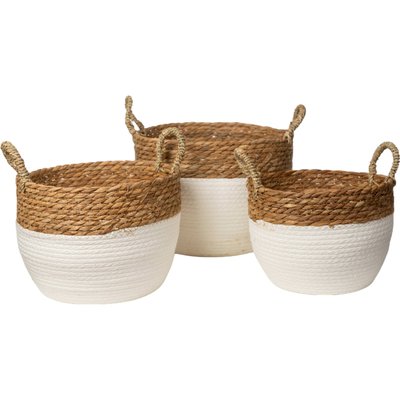 panier de rangement en fibres naturelles  déco maison RECOLLECTION