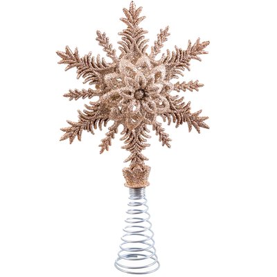 Cimier de sapin de noël étoile dorée WADIGA