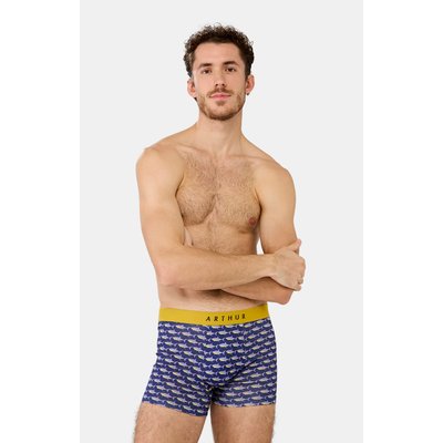 Boxer en coton, imprimé Requin ARTHUR