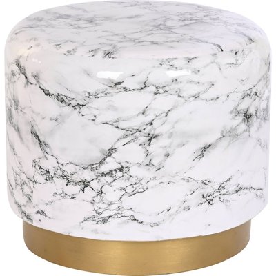 Table d'appoint effet marbre, Moderno RECOLLECTION